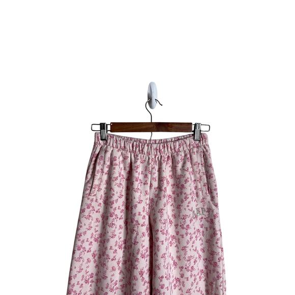 LoveShackFancy  x Gap Kids Pink Floral Sweatpants Jogger Limited Edition Girls L - Picture 5 of 11